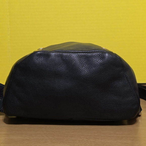 !!2PCS!! Hammitt Black and Gold Backpack with 110 North Wallet - Picture 7 of 12